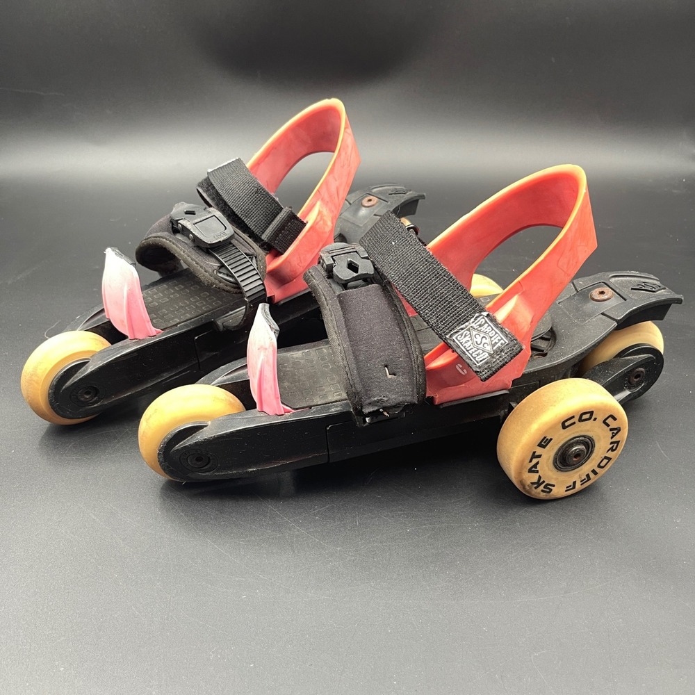 Cardiff Skate Co Cruiser Adjustable Step-In Skates Black 4-Wheel‎ Youth 1555
